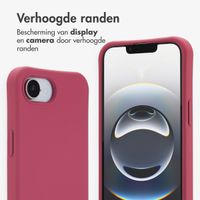 imoshion Color Backcover met afneembaar koord MagSafe Apple iPhone 16e - Red Raspberry