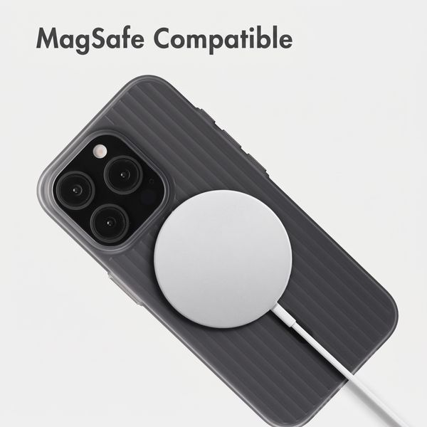 Accezz Lite Case with MagSafe | Fluted | Apple iPhone 15 Pro - Grey