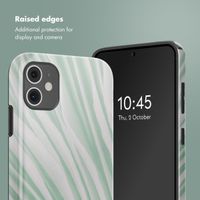 Selencia Vivid Back Cover Apple iPhone 11 - Nature Grayed Jade