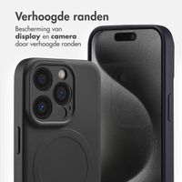 imoshion Color Backcover met MagSafe Apple iPhone 15 Pro - Zwart