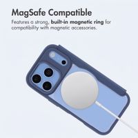imoshion Transparent Wallet Case with MagSafe Apple iPhone 18 Pro Max / 17 Pro Max - Blue
