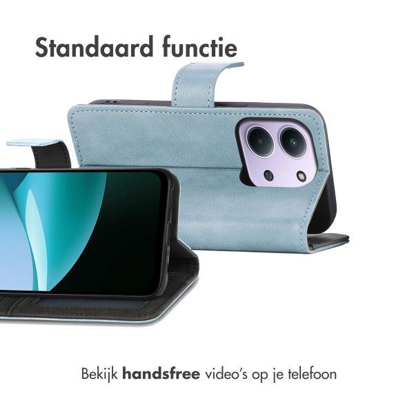 imoshion Luxe Bookcase Xiaomi Redmi 15C (5G) - Lichtblauw