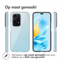 Accezz Clear Backcover Honor 200 Lite - Transparant