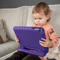 imoshion Kidsproof Backcover met handvat iPad Air 5 (2022) / Air 4 (2020) - Paars