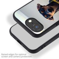 Ontwerp je eigen gel hoesje Apple iPhone 16e - Zwart