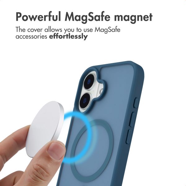 imoshion Colour Guard Back Cover with MagSafe Apple iPhone 16 - Dark Blue