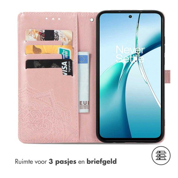 imoshion Mandala Bookcase OnePlus Nord CE 4 Lite 5G - Rosé Goud