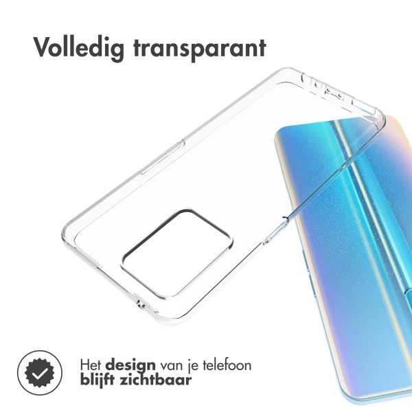 Accezz Clear Backcover Realme 9 Pro Plus - Transparant