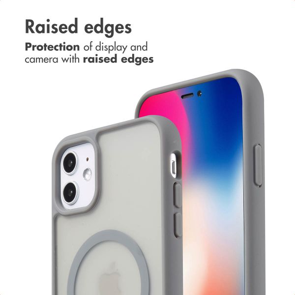 imoshion Colour Guard Back Cover with MagSafe Apple iPhone 11 - Grey