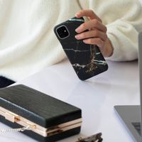 Selencia Maya Fashion Backcover iPhone 13 Mini - Marble Black