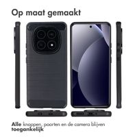 imoshion Brushed Backcover Xiaomi Redmi Note 15 Pro (5G) - Zwart