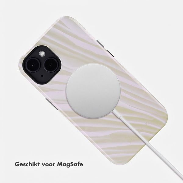 Selencia Vivid Backcover met MagSafe Apple iPhone 14 - Nature Light Brown