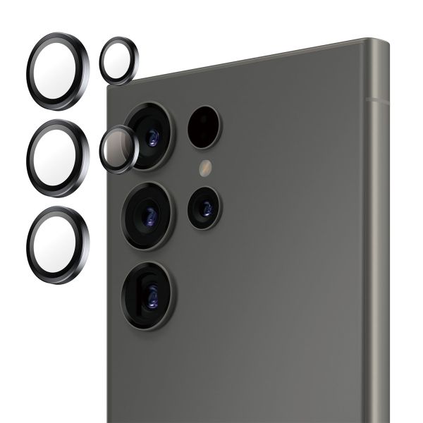 PanzerGlass Camera Protector Hoops Optic Rings Samsung Galaxy S25 Ultra - Zwart
