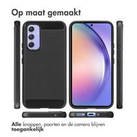 imoshion Brushed Backcover Samsung Galaxy A54 (5G) - Zwart