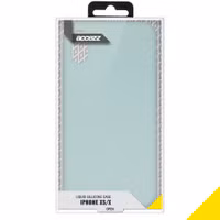 Accezz Liquid Silicone Backcover Apple iPhone X / Xs - Sky Blue