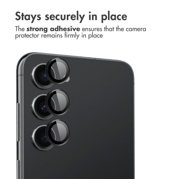 imoshion Camera Protector Glass 2-pack Samsung Galaxy S24 - Black