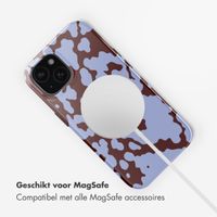 Selencia Vivid Backcover met MagSafe Apple iPhone 15 - Moo'd Lavender Glow