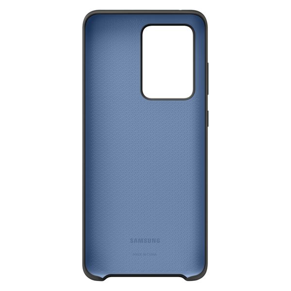 Samsung Originele Silicone Backcover Galaxy S20 Ultra - Zwart