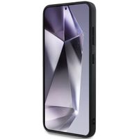 Guess 4G Metal Logo Glitter Backcover Samsung Galaxy S25 - Roze