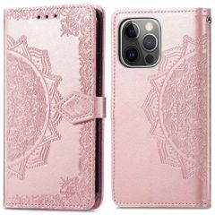 imoshion Mandala Bookcase Apple iPhone 13 Pro - Rosé Goud