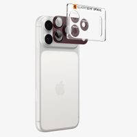 Spigen Optik Pro XL - 1 pack Apple iPhone 18 Pro - Dark Cherry
