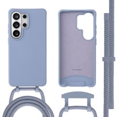 imoshion Color Backcover met afneembaar koord met MagSafe Samsung Galaxy S26 Ultra - Ash Blue