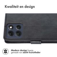 imoshion Luxe Bookcase Motorola Moto G86 - Zwart