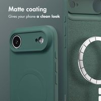imoshion Colour Back Cover with MagSafe Apple iPhone Air - Dark Green