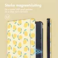 imoshion Design Slim Hard Case Sleepcover met stand Kobo Libra Colour - Citrus Dream