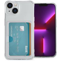 imoshion Softcase Backcover met pasjeshouder Apple iPhone 14 - Transparant
