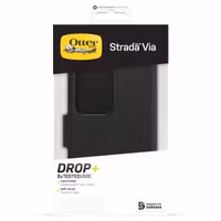 OtterBox Strada Via Bookcase Samsung Galaxy S23 - Zwart