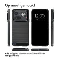 imoshion Brushed Backcover Nothing Phone (4a) Pro - Zwart