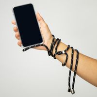 imoshion Backcover met koord Google Pixel 6a - Zwart / Goud