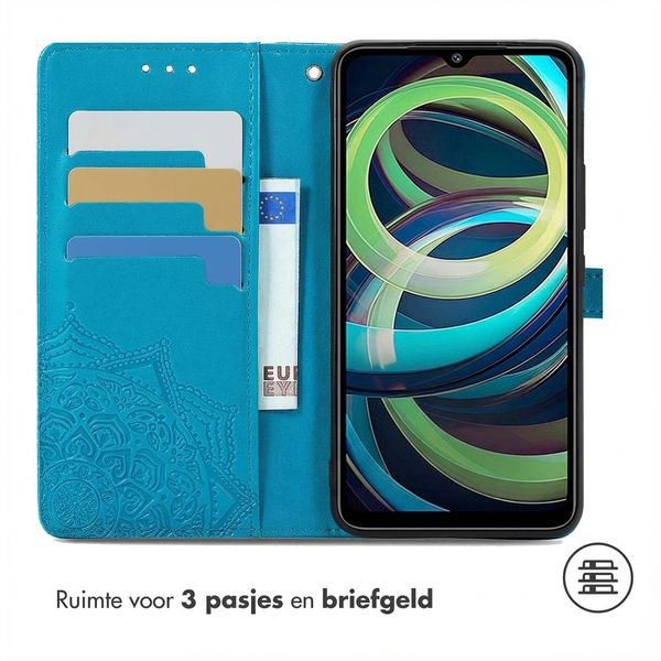 imoshion Mandala Bookcase Xiaomi Redmi A3 - Turquoise