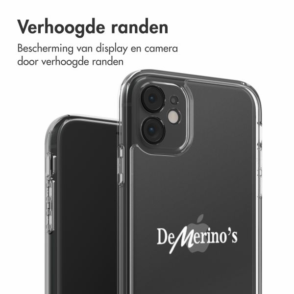 Clear Backcover Apple iPhone 11 - De Merino's