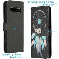 imoshion Design Softcase Bookcase Samsung Galaxy S10 - Dreamcatcher