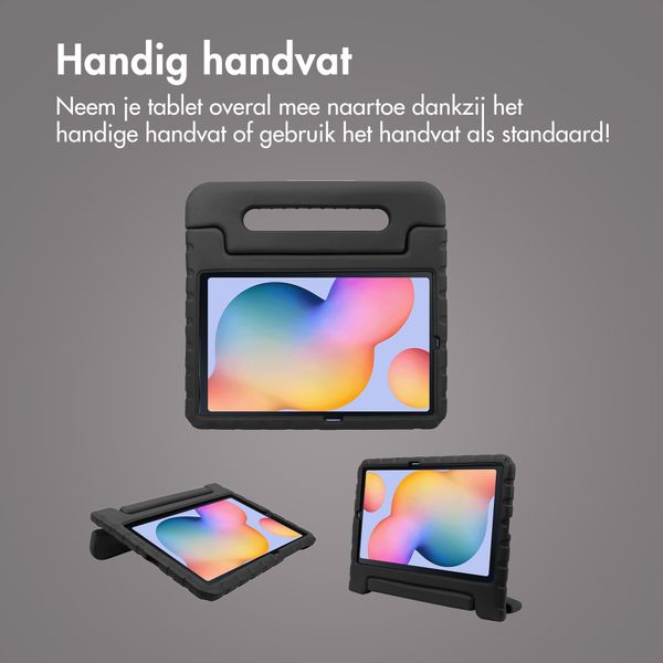 imoshion Kidsproof Backcover met handvat Samsung Galaxy Tab S6 Lite / Tab S6 Lite (2022) / Tab S6 Lite (2024) - Zwart