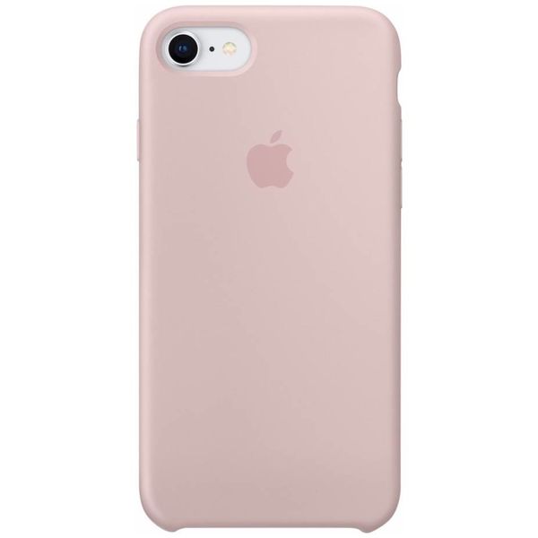 Apple Silicone Back Cover iPhone SE (2022 / 2020) / 8 / 7 - Pink Sand