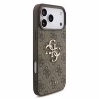 Guess 4G Metal Logo Backcover Apple iPhone 17 Pro Max - Bruin