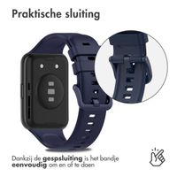 imoshion Siliconen bandje Huawei Watch Fit 2 - Donkerblauw