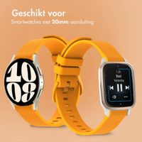 imoshion Siliconen sportbandje met gesp - Universeel 20 mm aansluiting - Oranje