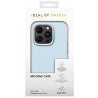 iDeal of Sweden Silicone Case Apple iPhone 14 Pro - Light Blue