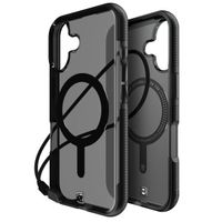 BodyGuardz Ace Pro MagSafe Backcover iPhone 16 - Smoke Black