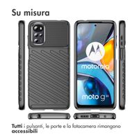 imoshion Thunder Backcover Motorola Moto G22 / E32 / E32s - Zwart