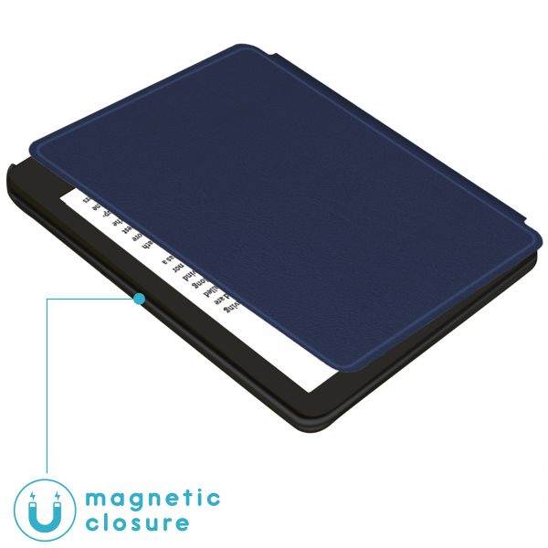 imoshion Slim Hard Case Bookcase Kobo Sage / Tolino Epos 3 - Donkerblauw