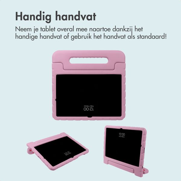 imoshion Kidsproof Design Backcover met handvat Samsung Galaxy Tab A11 Plus / A9 Plus - Hartjes
