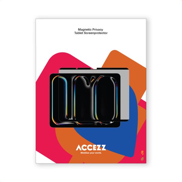 Accezz Magnetische Privacy Screenprotector Apple iPad Air 11 inch (2025) M3 / (2024) M2