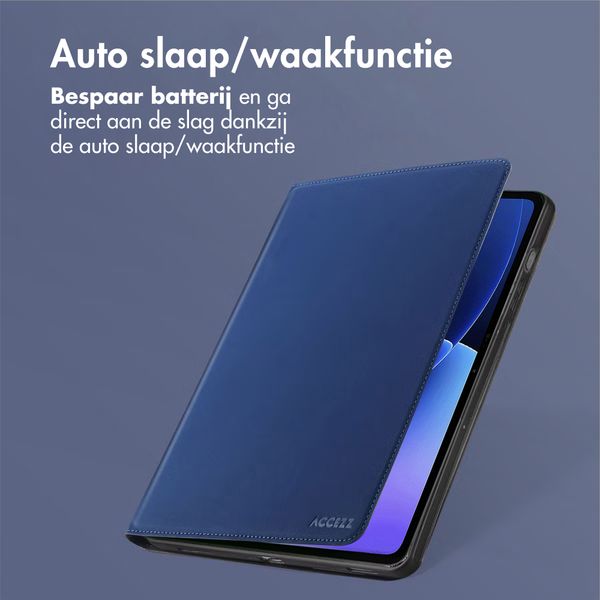 Accezz Classic Tablet Case Xiaomi Pad 8 / 8 Pro - Donkerblauw