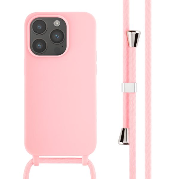 imoshion Siliconen hoesje met koord iPhone 14 Pro - Roze