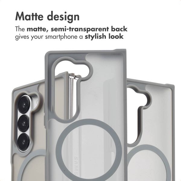 imoshion Color Guard Backcover met MagSafe Samsung Galaxy Z Fold 6 - Grijs